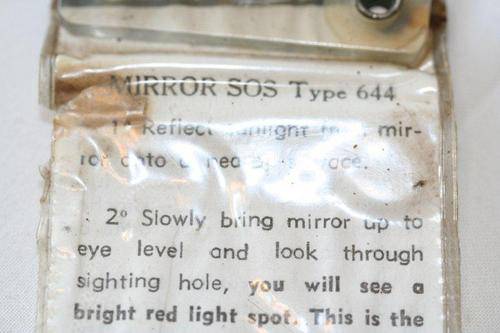 SOUTH AFRICAN SPECIAL FORCES SOS SURVIVAL MIRROR!!! THIS IS TOTALLY AWESOME...