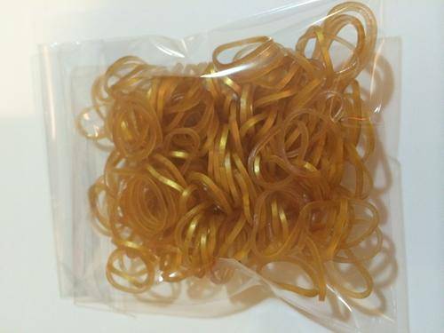 Rainbow loom bands - Gold