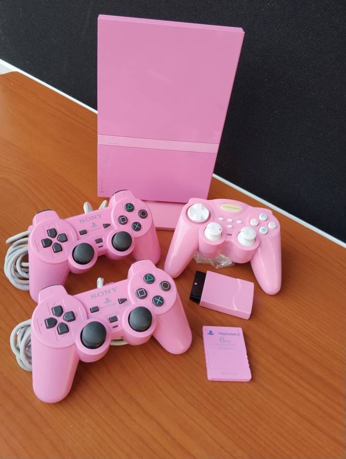 **VERY RARE** Sony PlayStation 2 Slim Limited Edition Pink Console
