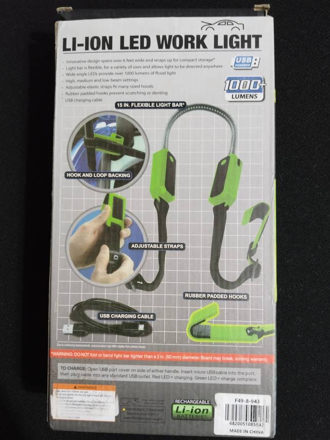 Led Underhood Strip Work Light