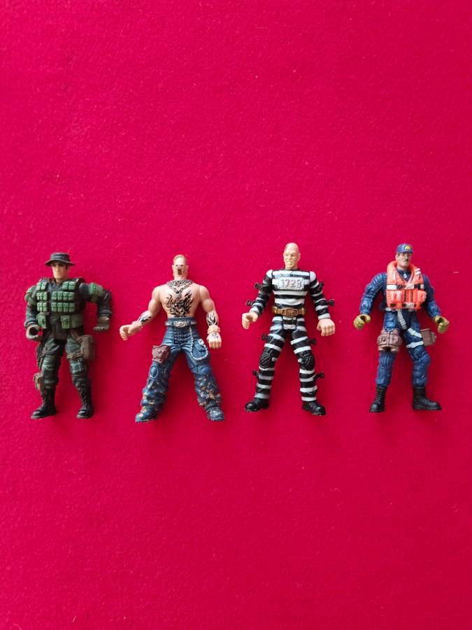 ChapMei Action Figures X4