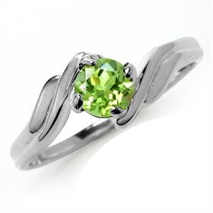 PRICE CUT: NATURAL PERIDOT SWIRL RING