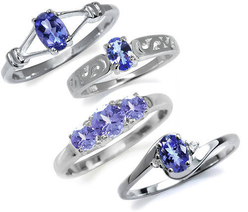 Stunning Tanzanite Rings | 4 Designs to Choose From