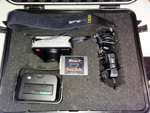 Blackmagic Design Production Camera 4K (EF Mount) For Sale with Vanguard Supreme Series hard case!