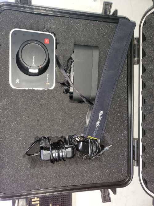 Blackmagic Design Production Camera 4K (EF Mount) For Sale with Vanguard Supreme Series hard case!
