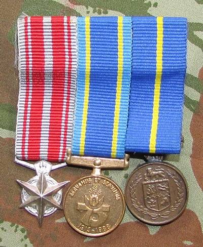 SA Police Combating Terrorism/ 75 Years / Faithful Service Mounted Miniatures
