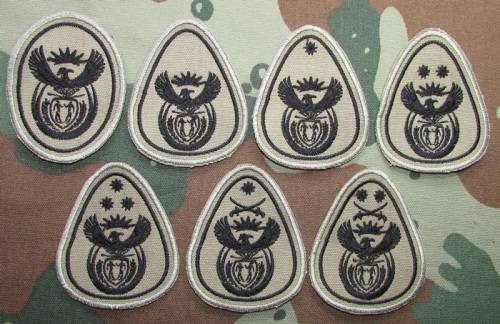 SANDF - Embroidered Warrant Officer Rank Lot