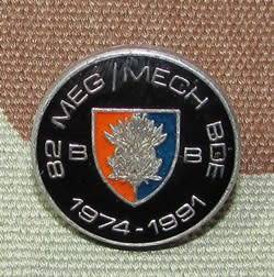 SADF - 82 Mech Brigade Pin Badge