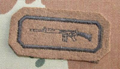 SADF - Nutria Army Marksman Breast Badge