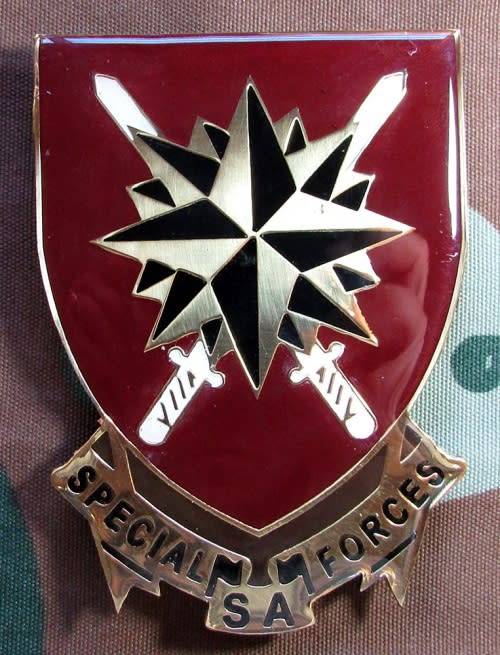 SADF - Recce/Special Forces HQ Plaque