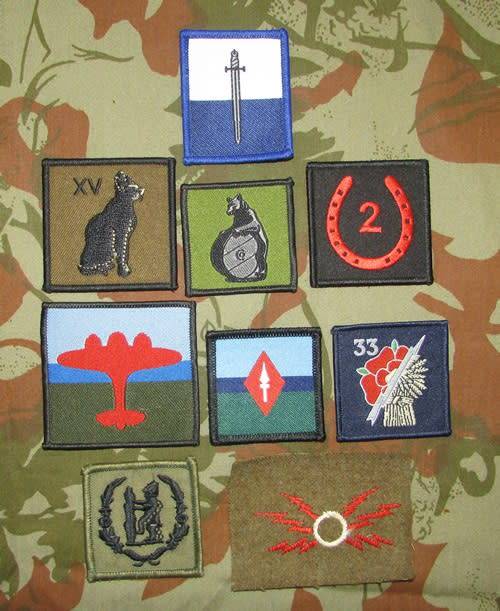 International Signal Related Cloth Patches