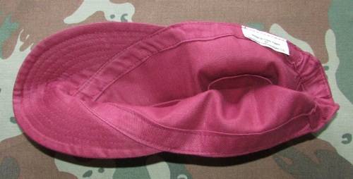 Uknown " Maroon " Kiko Type Cap by the National Cap Factory in Cape Town