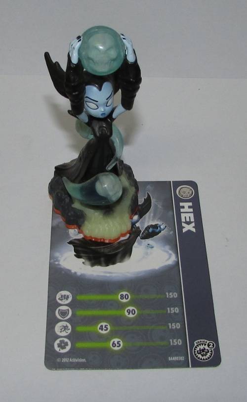 Skylanders Giants - Hex with Card
