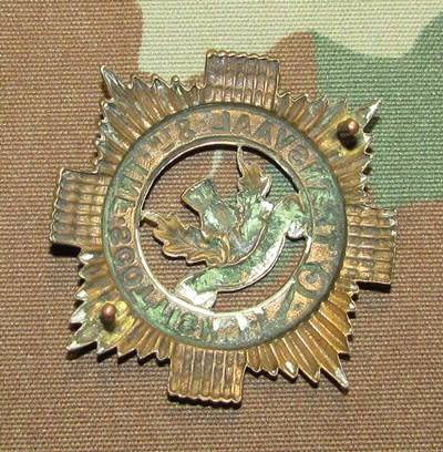Transvaal 8th Infantry Scottish Cap Badge