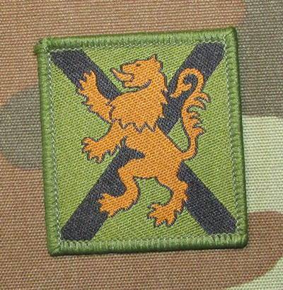 UK - Embroidered Badge Pair