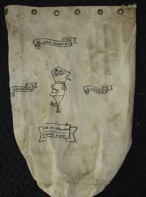 Rhodesian Kit Bag with Troopie Art