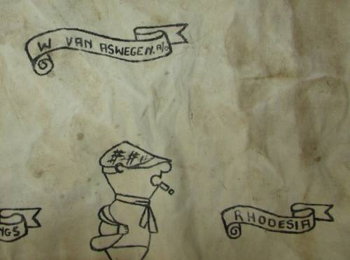 Rhodesian Kit Bag with Troopie Art