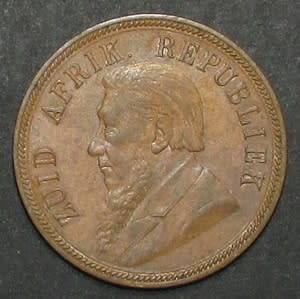 1894 ZAR Brown Penny