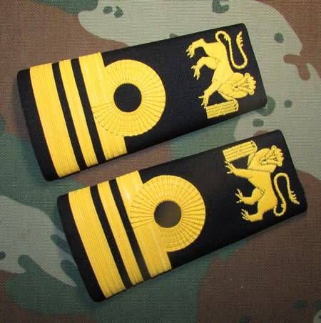 SADF - Navy Lieutenant Commander Rank Epaulette Pair