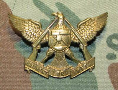 SADF - Regiment De Wet Cap Badge