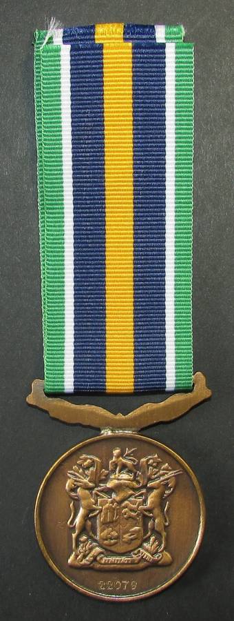 SADF Full Size De Wet Medal - Number 22078