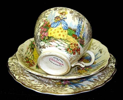 Stunning Colclough " England " Trio