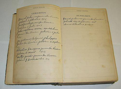 Large Vintage Dutch " Jansen Van Vuuren " Bijbel Dated 1925