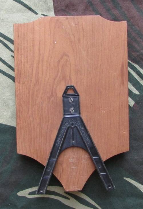 South African Plaque - COL J.R.Fowler SA ST C ( Army ) 1975 - 1993