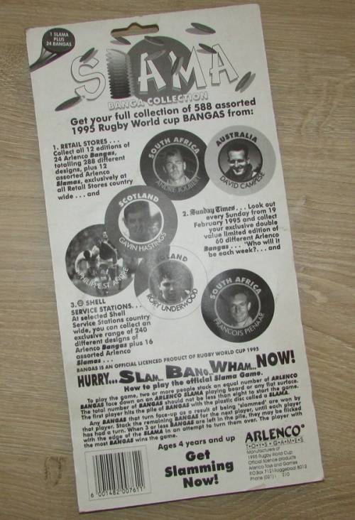 1995 Ruby World Cup Slammers - Sealed