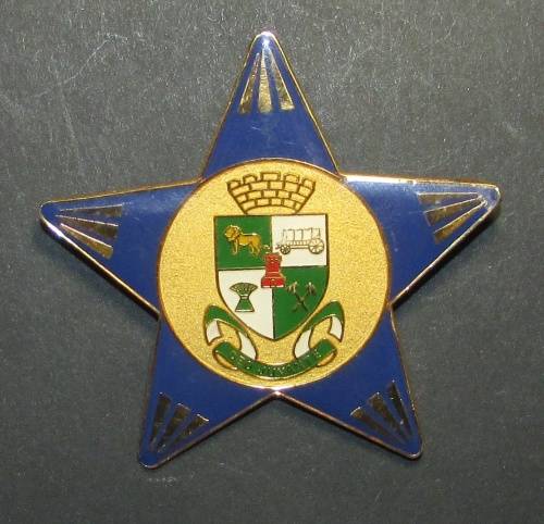 Traffic Police Breast Star