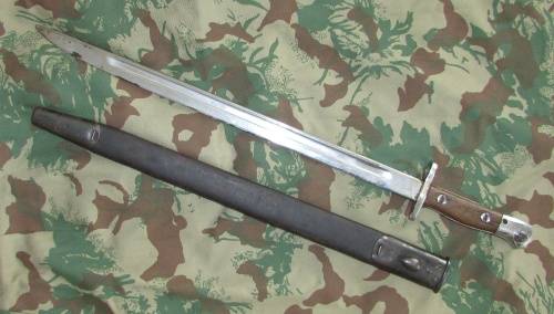Pattern 1907 Bayonet with Scabbard ( Sanderson )