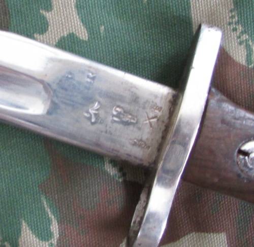 Pattern 1907 Bayonet with Scabbard ( Sanderson )
