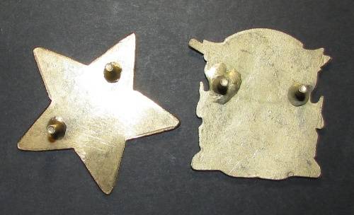 Traffic Police Badge Pair