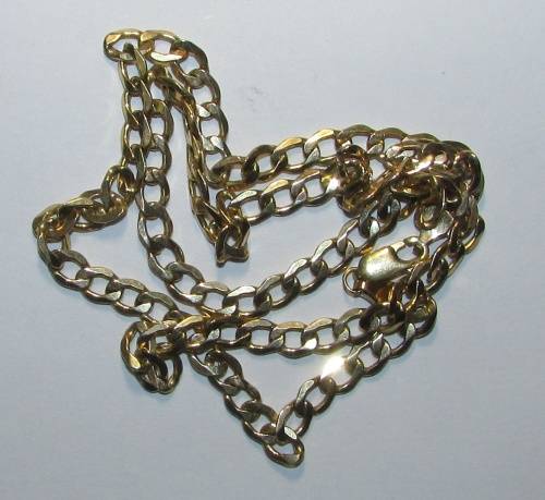 Men's 9ct Gold Chain - Total Length 50CM ( Thickness 5mm )