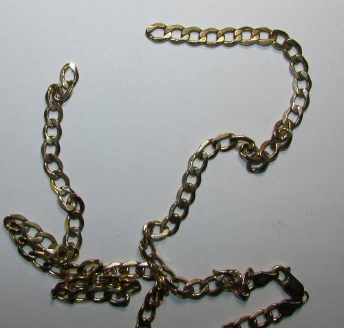 Men's 9ct Gold Chain - Total Length 50CM ( Thickness 5mm )