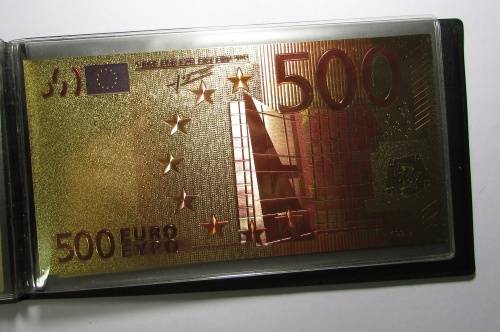 Limited Edition - 24KT Gold Banknote Collection Folder