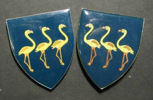 SADF - Brakpan Commando Shoulder Flash Pair
