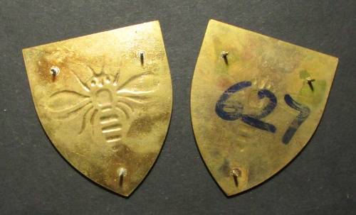 SADF - Bultfontein Commando Shoulder Flash Pair