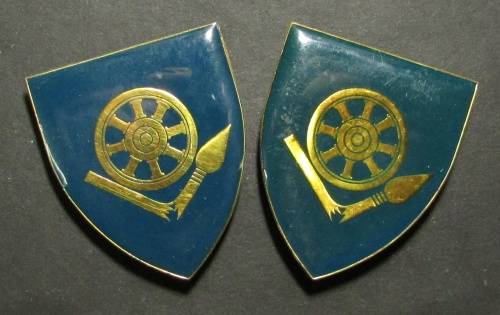 SADF - Weenin Kliprivier Commando Shoulder Flash Pair