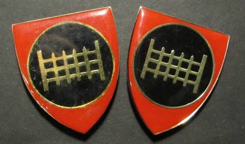 SADF - Meyerton Commando Shoulder Flash Pair