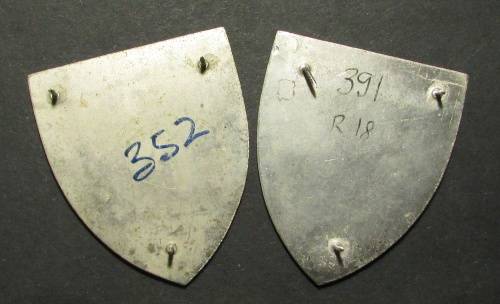 SADF - Meyerton Commando Shoulder Flash Pair