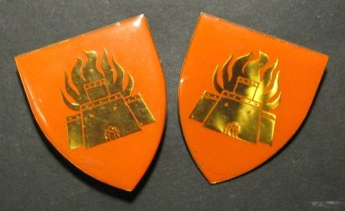SADF - Brandfort Commando Shoulder Flash Pair