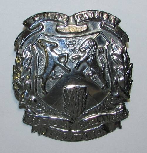 SADF - Pretoria Highlanders Cap Badge