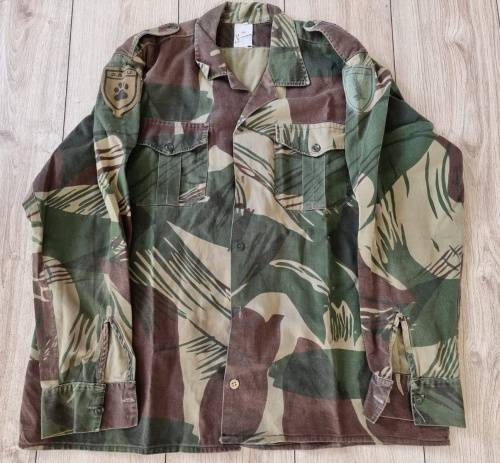 Period Rhodesia Camo PATU Long sleeve Shirt ( Top Condition )