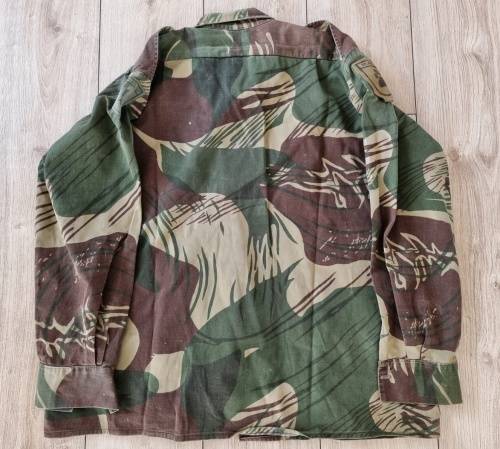 Period Rhodesia Camo PATU Long sleeve Shirt ( Top Condition )