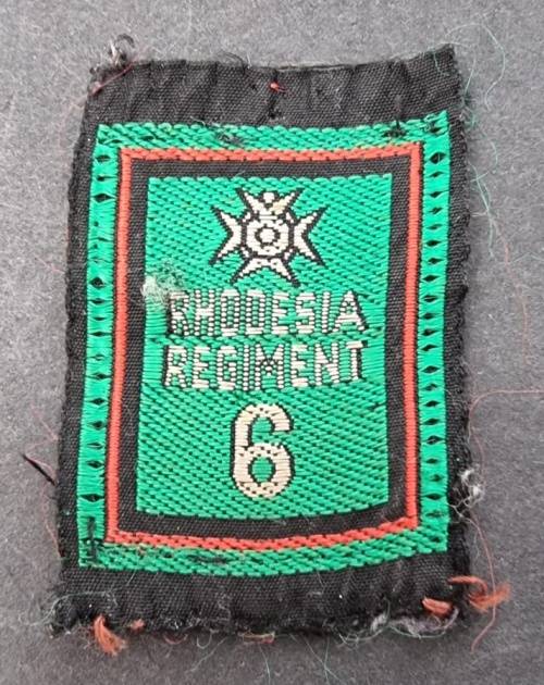 Rhodesia - 6TH Battalion Rhodesia Regiment Cap Badge