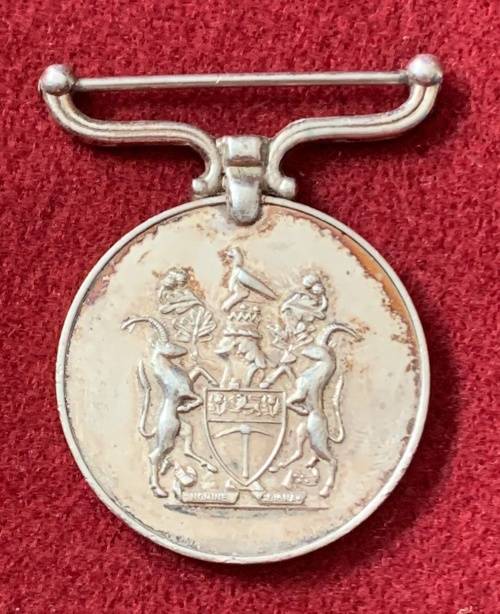 Rhodesia - BSAP Police Reserve Faitful Service Medal to:8872 F/R Lowenthal B.J