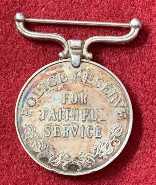 Rhodesia - BSAP Police Reserve Faitful Service Medal to:8872 F/R Lowenthal B.J