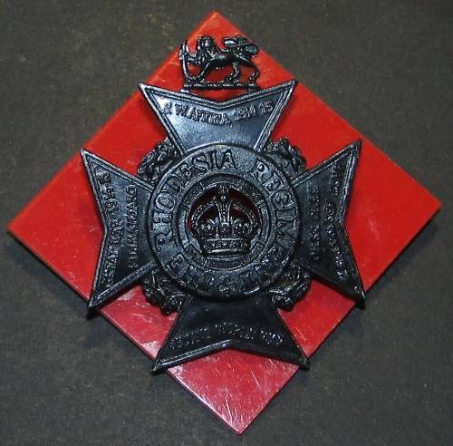 Rhodesia - Regiment Cap Badge