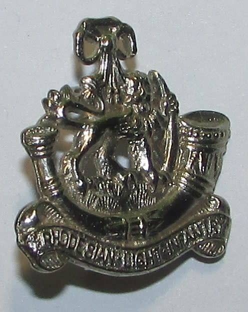 Rhodesia - RLI Collar Badge ( Possibly Silver )